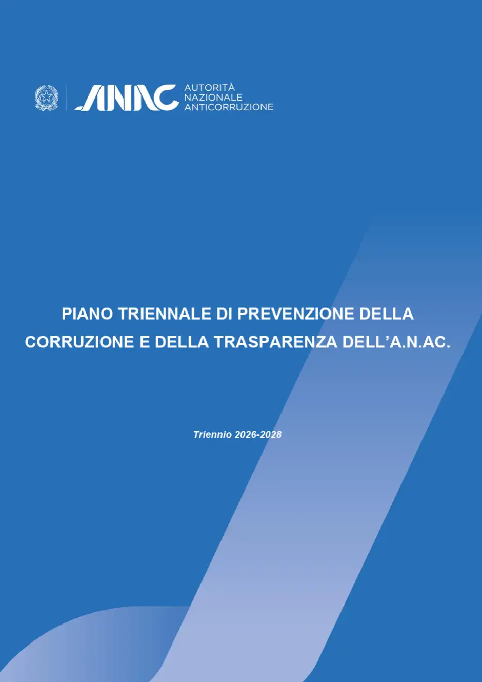 Piano triennale di prevenzione della corruzione e della trasparenza 2026-2028